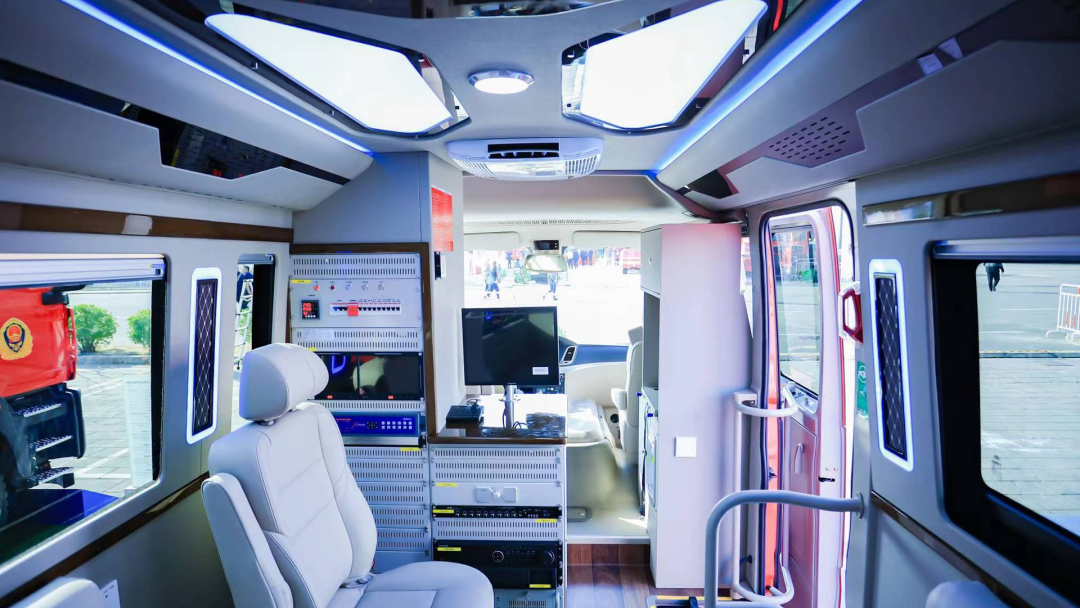 专业支撑专业，永利皇宫官网勘察消防车参演2024年度山东全省消防监督岗位演练活动！