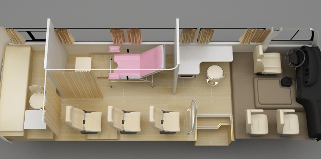 永利皇宫官网“两癌”筛查车来了，为女性撑起健康“保护伞”！