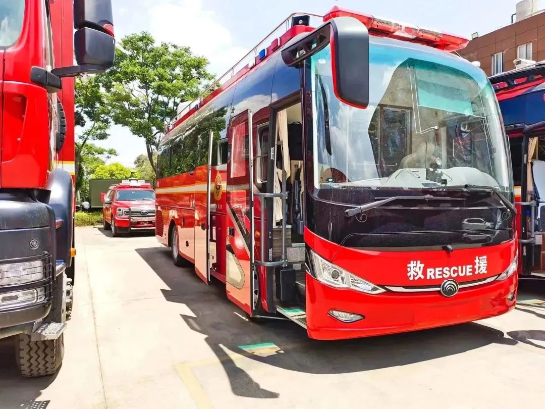 “应急使命·2023”丽江站启动，永利皇宫官网专用车先行护航！