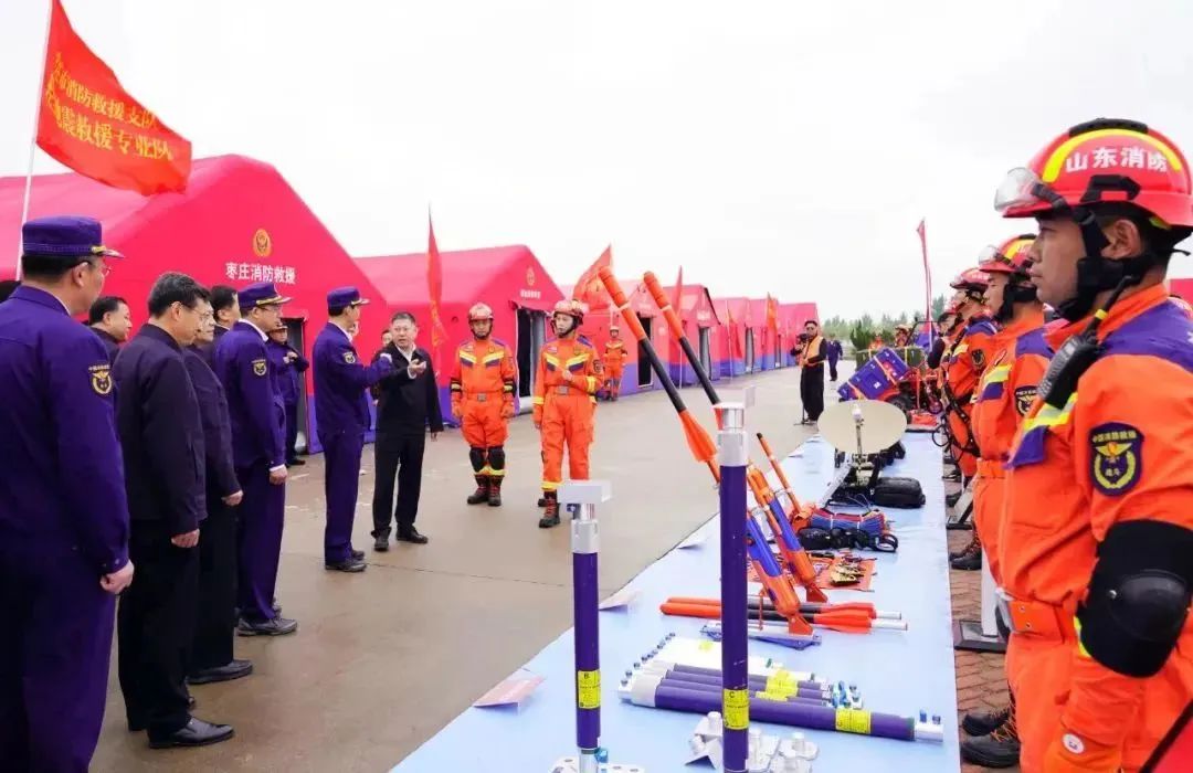 实力护航！永利皇宫官网专用车助力“使命召唤·齐鲁砺剑—2023”地震救援跨区域实战演练圆满收官！