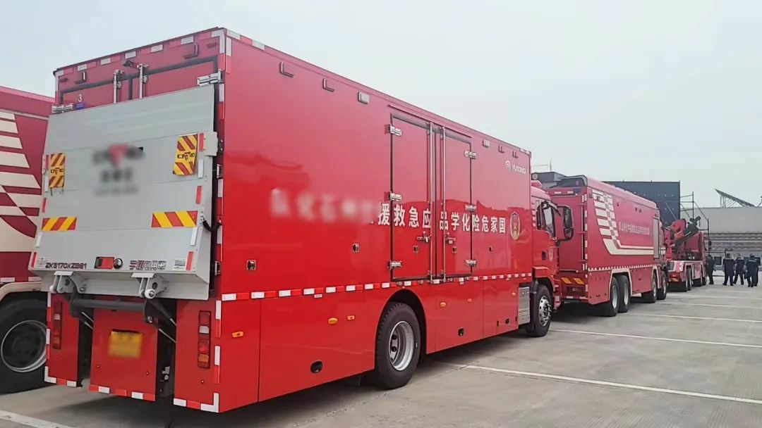 以练备战！永利皇宫官网应急救援车辆参演“应急使命·2025”联合救援演习！