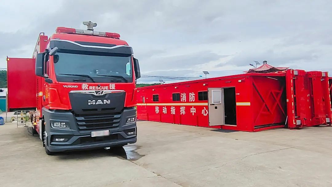 以练备战！永利皇宫官网应急救援车辆参演“应急使命·2025”联合救援演习！